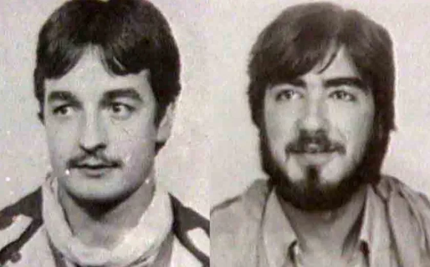 Joxean Lasa eta Joxi Zabala, GALek hildako euskal iheslariak. Argazkia: EiTB.