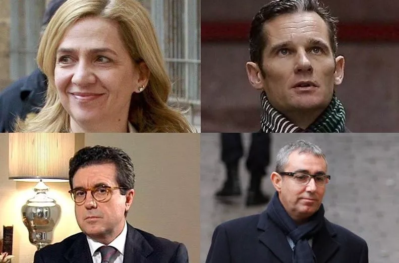 Acusados caso Noos