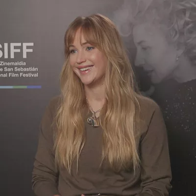 EITB entrevista a Jennifer Lawrence, premio Donostia en el Festival de San Sebastián