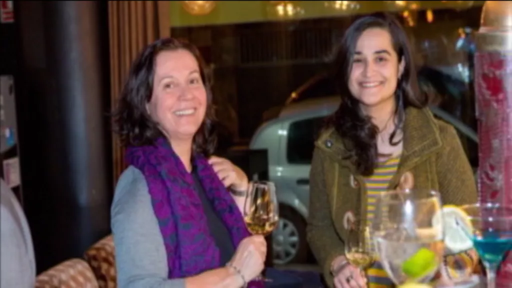 María Montserrat González Fernández y Montserrat Triana Martínez González. Imagen de archivo: EiTB