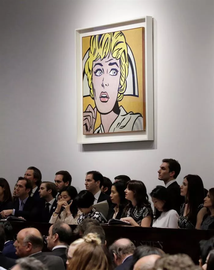''Enfermera'' Roy Lichtenstein Christie's EFE