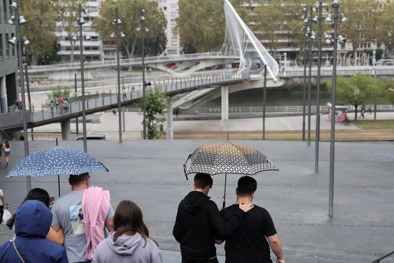 lluvia Bilbao euria Bilbo