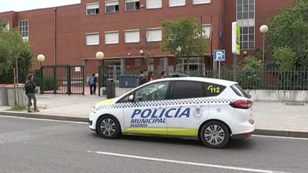 madrid madril erasoa ataque colegio eskola EFE