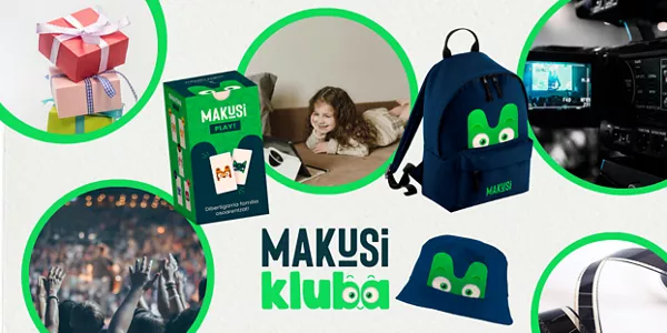 MAKUSI Klubeko zozketak: MAKUSI produktuak, sarrerak, opariak, etab.