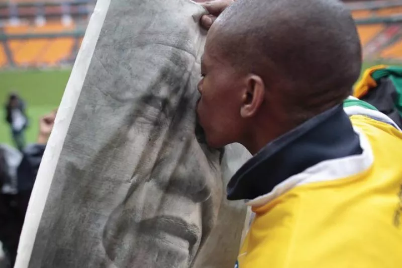 Funeral de Nelson Mandela. Foto: EFE.