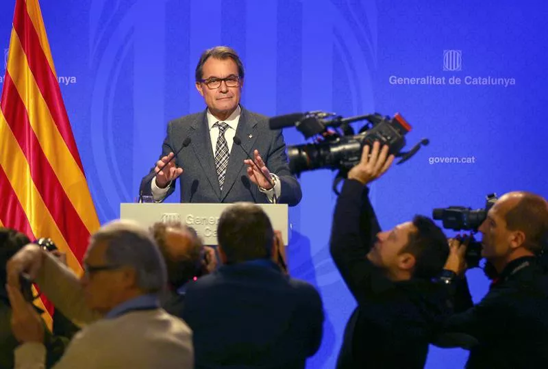 El líder de Convergència Democràtica de Catalunya, Artur Mas. Foto: EFE