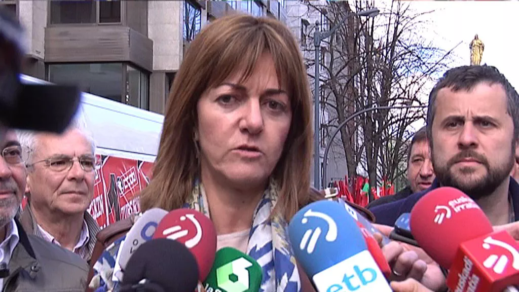 Idoia Mendia, líder de los socialistas vascos. Foto: EiTB