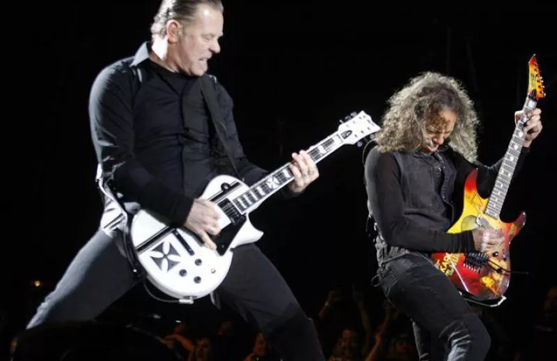 El concierto de Metallica en San Mamés está anunciado para este domingo. Foto: Efe.