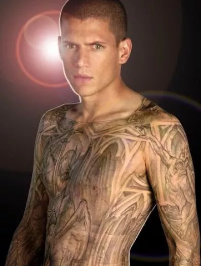 Wentworth Miller, caracterizado como Michael Scofield en 'Prison Break'
