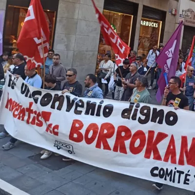 villavesa protesta iruñea pamplona