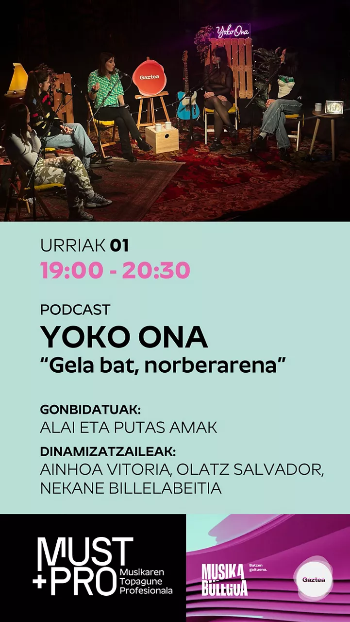 Must +Pro podcastak Yoko Ona Benetan Zabiz