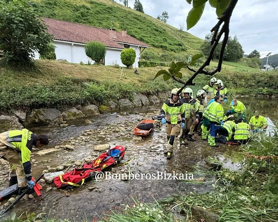 Muxika accidente de moto istripua. 