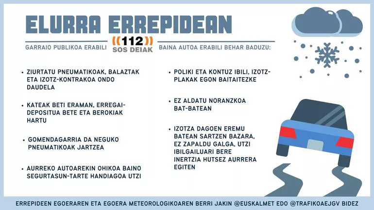 elurra gomendioak jaurlaritza