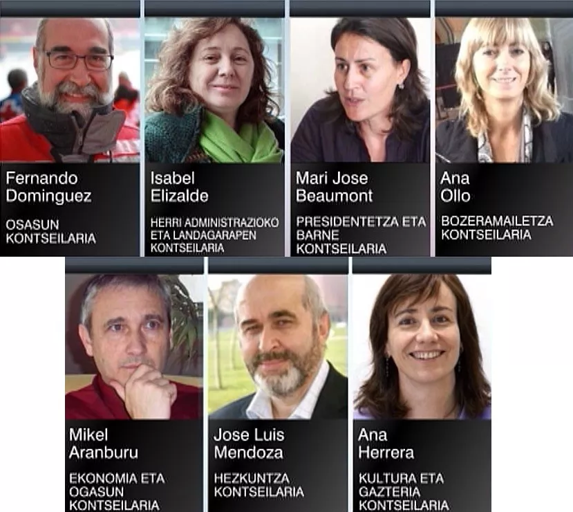 nafarroako gobernuko kontseilariak (ona) efe
