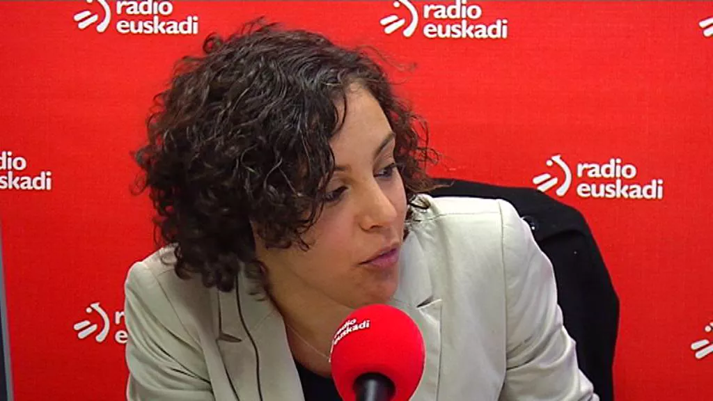 La secretaria general de Podemos Euskadi, Nagua Alba.