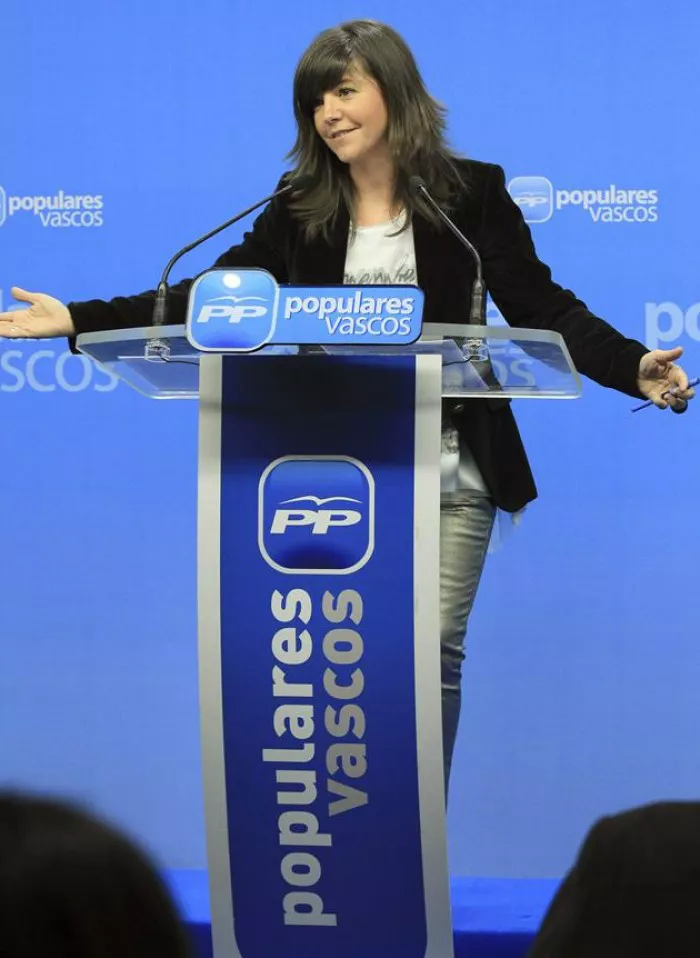 Nerea Llanos Euskadiko PPren idazkari nagusia. Artxiboko irudia: EFE