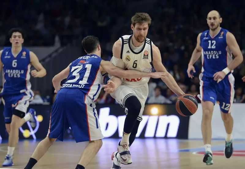 Andres Nocioni, del Real Madrid. Efe.