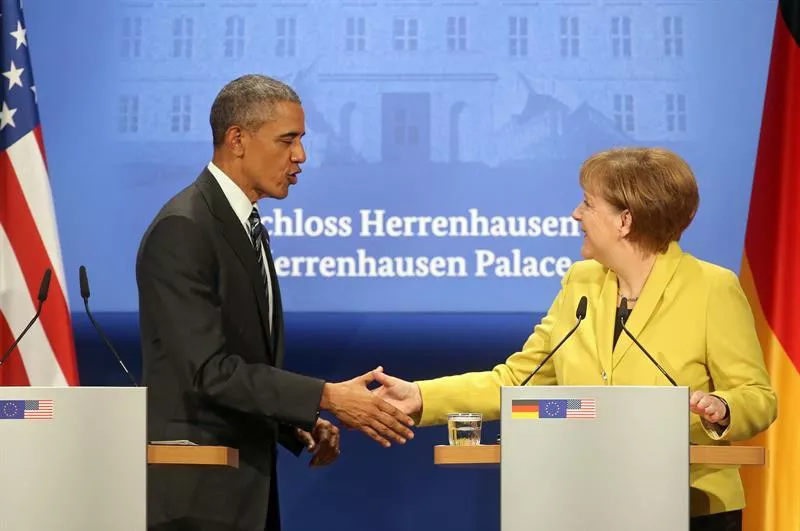 Obama Merkel EFE