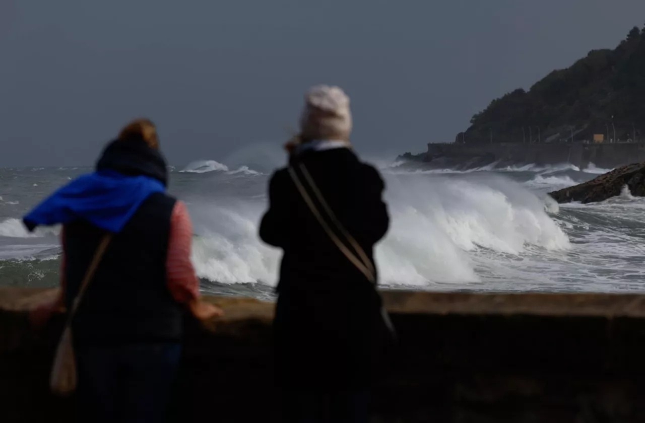 Benjamin Donostia olatuak olas EFE