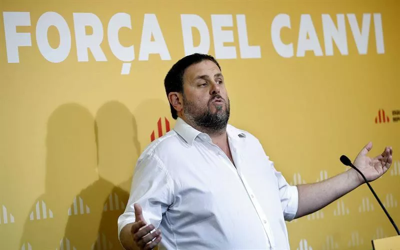 presidente de ERC, Oriol Junqueras EFE