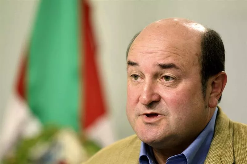 Andoni Ortuzar EAJko presidentea. Artxiboko irudia