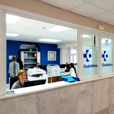 (Foto de ARCHIVO)

Centro de salud de Osakidetza



REMITIDA / HANDOUT por OSAKIDETZA

Fotografía remitida a medios de comunicación exclusivamente para ilustrar la noticia a la que hace referencia la imagen, y citando la procedencia de la imagen en la firma

18/6/2025