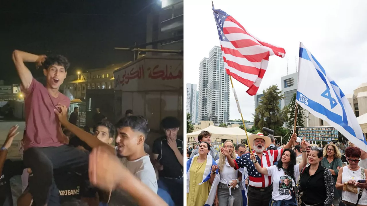 Ospakizunak Gazan eta Israelen, Israelek eta Hamasek hitzartutako akordioagatik
