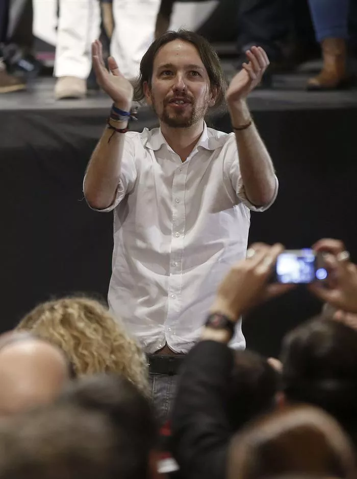 Pablo Iglesias, Podemosen burua.