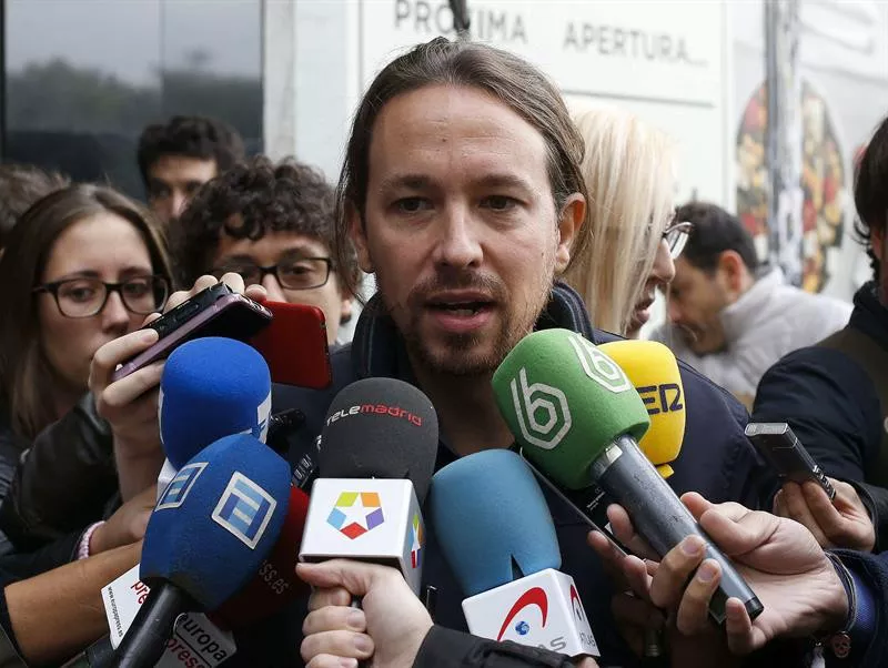 PABLO IGLESIAS PODEMOS EFE