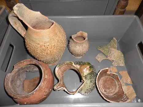 Restos arqueológicos Pamplona. Foto: Ayuntamiento de Pamplona