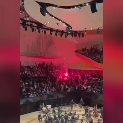 Cuatro detenidos por graves incidentes en un concierto de la Filarmónica israelí en París