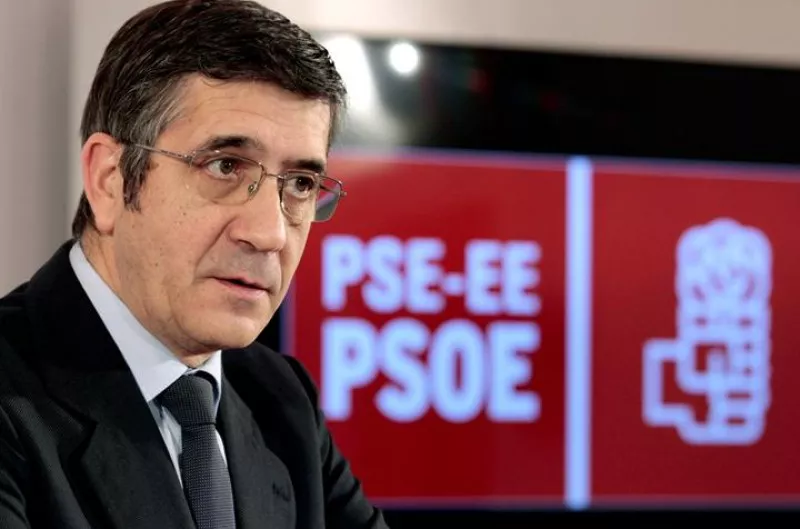El secretario general del PSE-EE, Patxi Lopez. Foto: Efe.