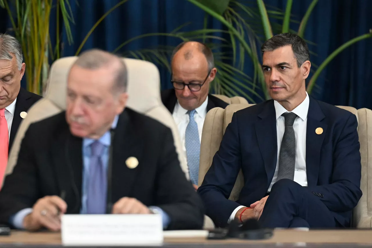 Pedro Sánchez en Egipto