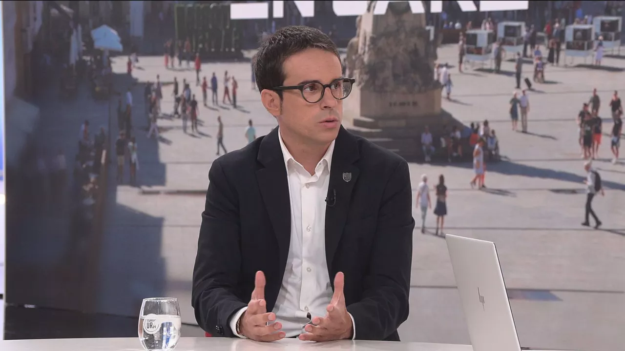 Pello Otxandiano en el programa "En Jake"