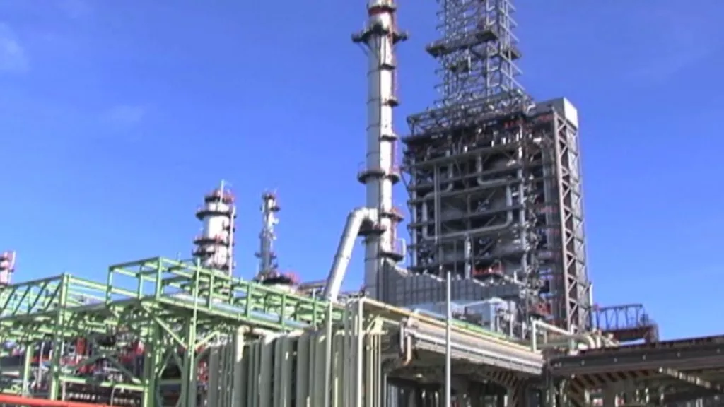 Plataforma petrolífera.