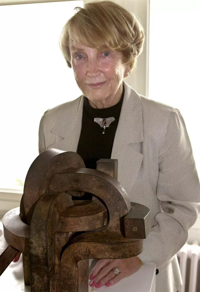 Pilar Belzunce la viuda de Eduardo Chillida