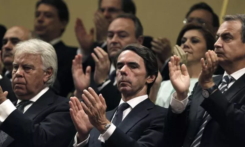 Felipe Gonzalez, Jose Maria Aznar eta Jose Luis Rodriguez Zapatero
