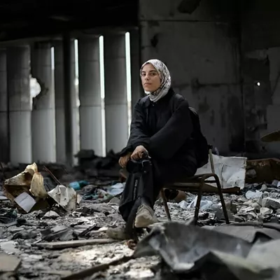 'Put Your Soul on Your Hand and Walk'. 
La película que se podrá ver en Zinemakumeak Gara relata los efectos del conflicto palestino a través de videollamadas de la directora iaraní Sepideh Farsí con la periodista Fatma Hassona.