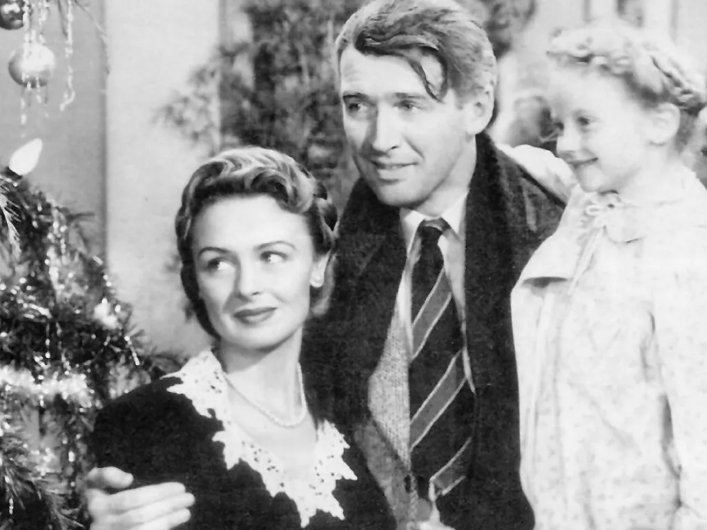 'It's a Wonderful Life' filmaren irudia.