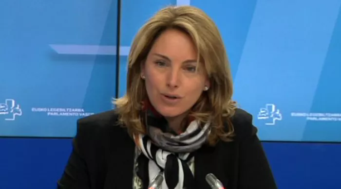 La presidenta del PP vasco, Arantza Quiroga. Foto: EITB