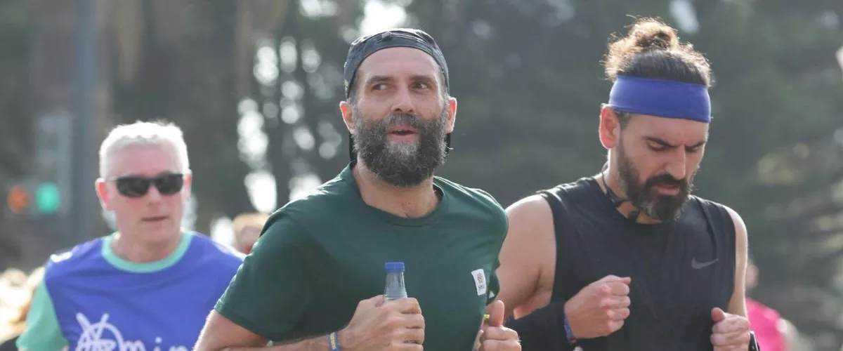 Rafa Pajares médico runner Behobia Donostia