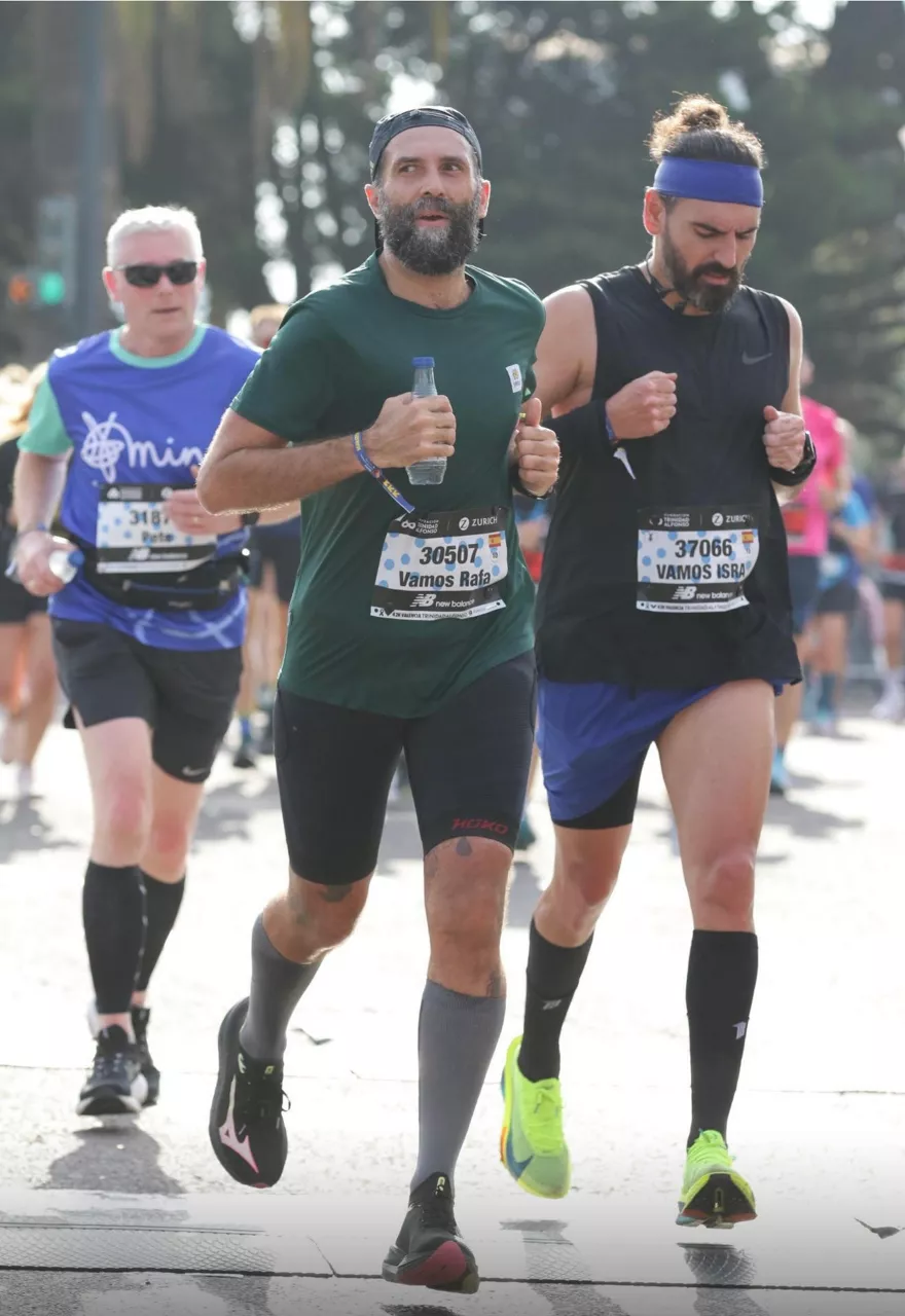 Rafa Pajares médico runner Behobia Donostia