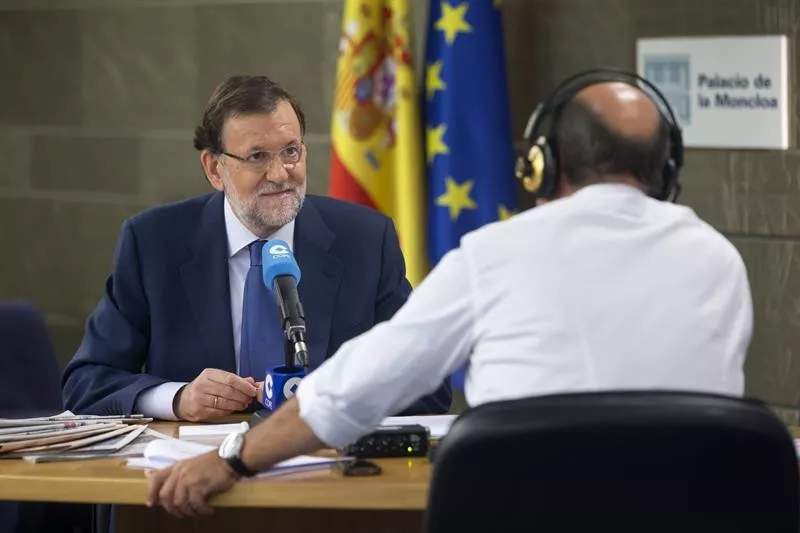 Mariano Rajoy PP entrevista Cope. EFE