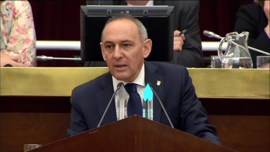 Ramiro Gonzalez, Arabako Ahaldun Nagusia. Argazkia: EiTB.
