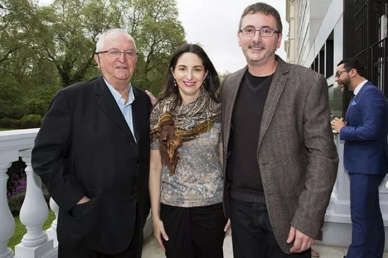 Juan Mari Arzak, Elena Arzak y Andoni Luis Aduriz. Foto: EFE.