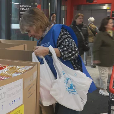 Gran recogida de alimentos