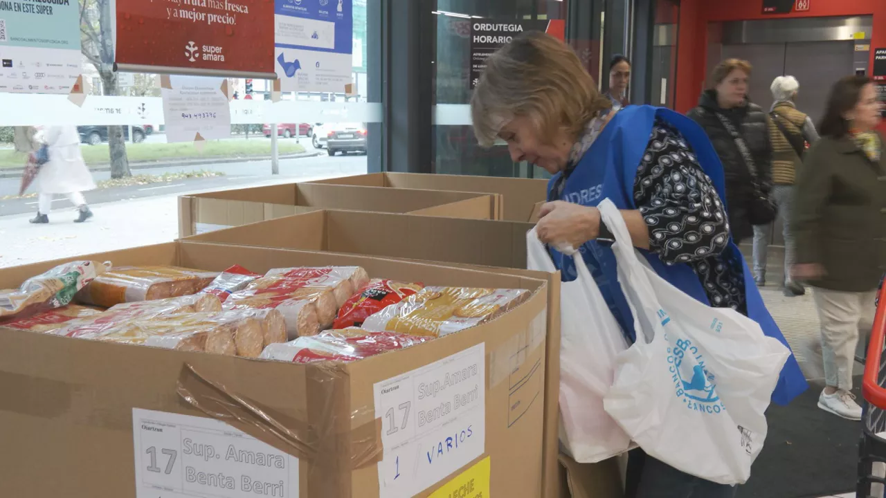 Gran recogida de alimentos
