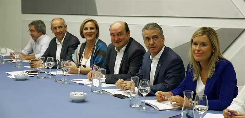 EAJren EBBren bilera. Artxiboko argazkia: EFE