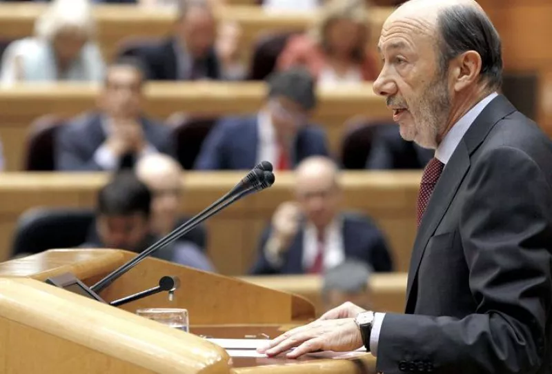 Alfredo Pérez Rubalcaba. Argazkia: EFE