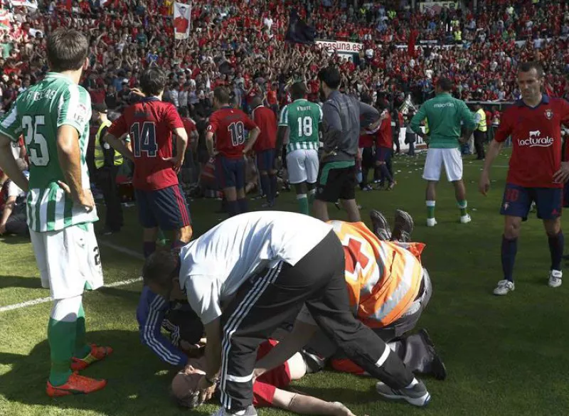 Behera etorri zen Sadarreko harmaila. Argazkia: EFE